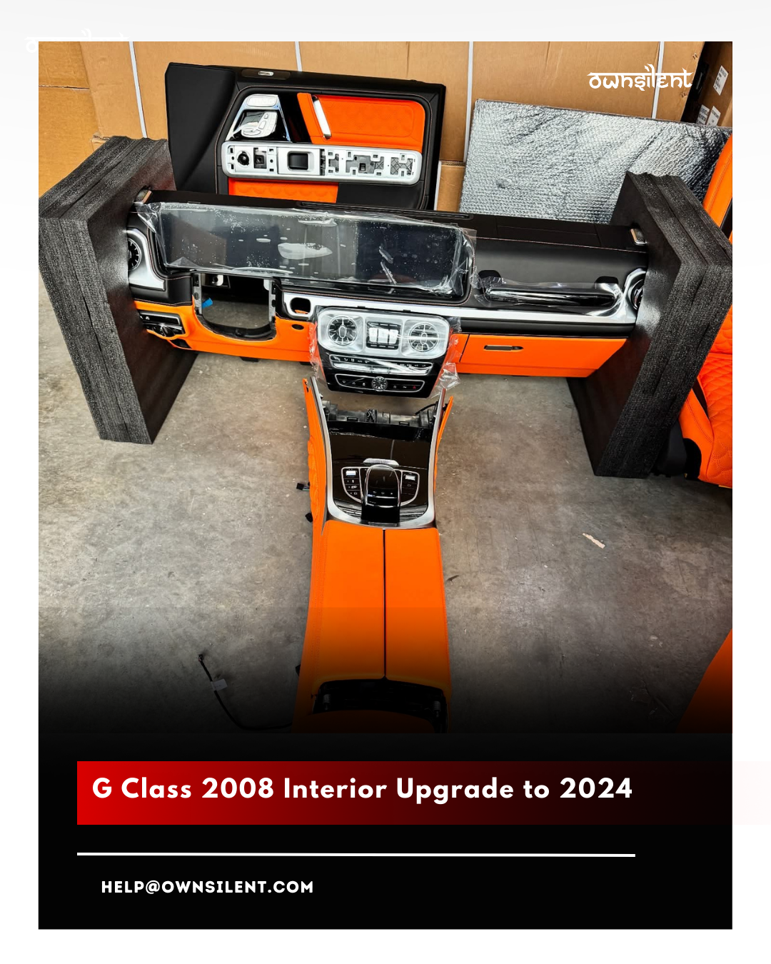 2002-2018 Mercedes Benz G CLASS UPGRADE TO 2020 STYLE