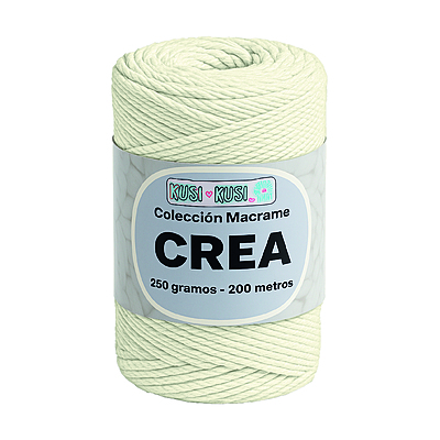 Cordon Crea # 08 Crema Paquete X 4 ovillos X 250 Gramos