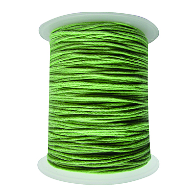 Cordon Encerado 1mm x 100 Yds Col 231 Verde Limon