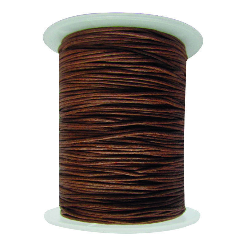 Cordon Encerado 1mm x 100 Yds Col 290 Café Claro