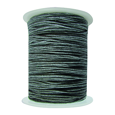 Cordon Encerado 1mm x 100 Yds Col 319 Gris Oscuro