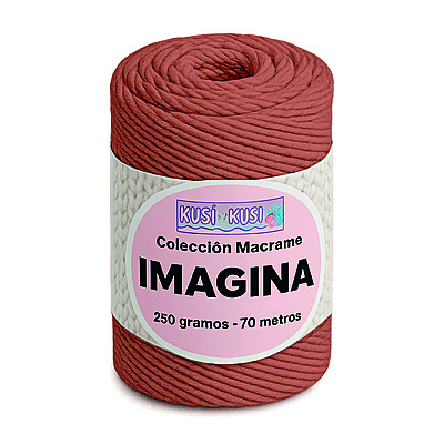 Cordon Imagina Col 05 Café Paquete X 4 Ovillos X 250 Gramos