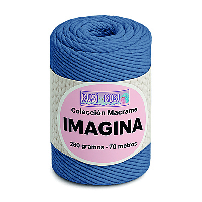 Cordon Imagina Col 22 Azul Petroleo Paquete X 4 Ovillos X 250 Gramos