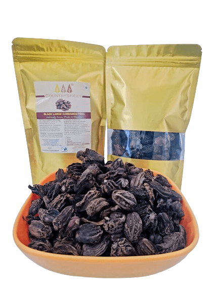 CountrySpices Black Cardamom Pods (Whole) CountrySpices Black Cardamom Pods (Whole)