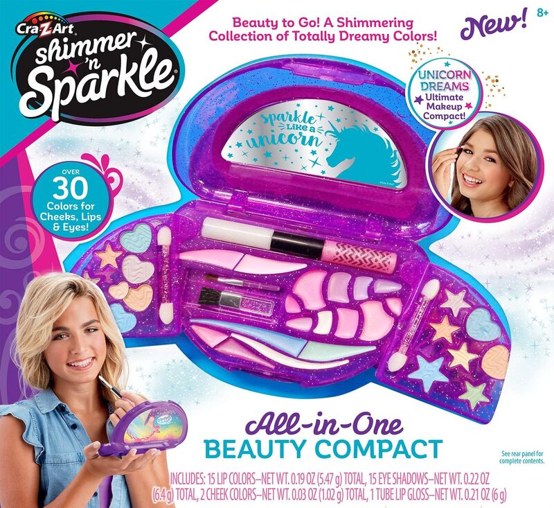 Cra-Z-Art Shimmer 'n Sparkle All-In-One Beauty Compact Set Cra-Z-Art Shimmer 'n Sparkle All-In-One Beauty Compact Set