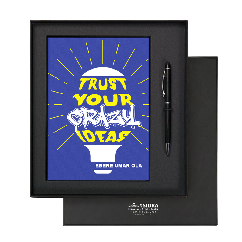 Trust Your Crazy Ideas | Premium Motivational Notebook Trust Your Crazy Ideas | Premium Motivational Notebook