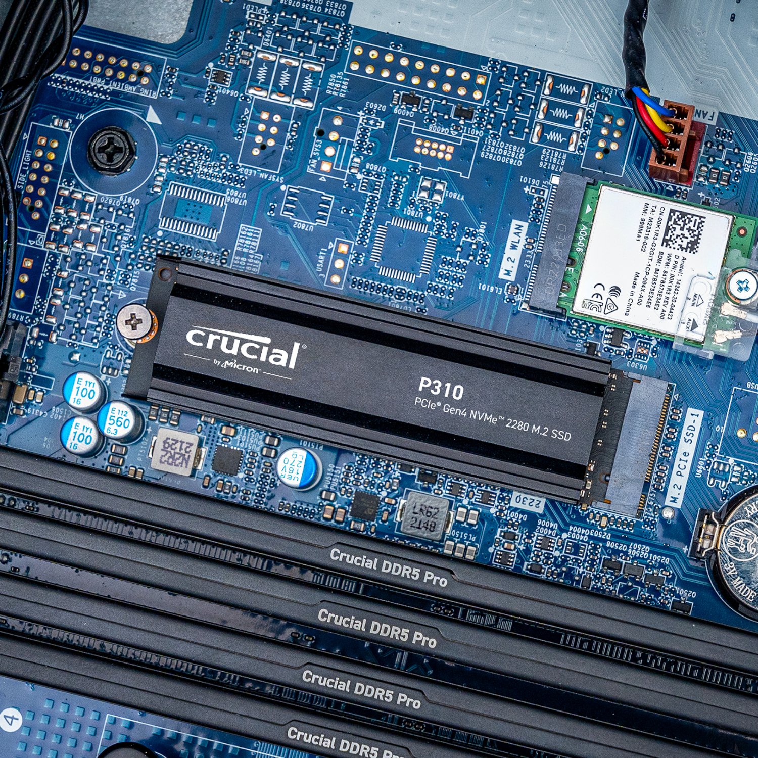 Crucial P310 2TB M.2 NVMe SSD with Heatsink Crucial P310 2TB M.2 NVMe SSD with Heatsink