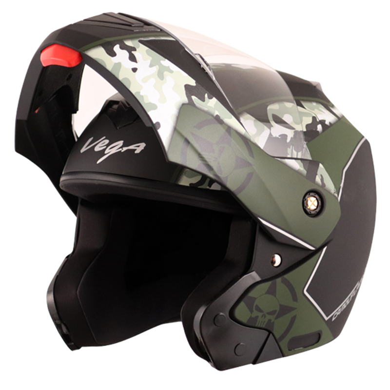 VEGA CRUX DX CAMO DULL BLACK BATTLE GREEN C/V (L)