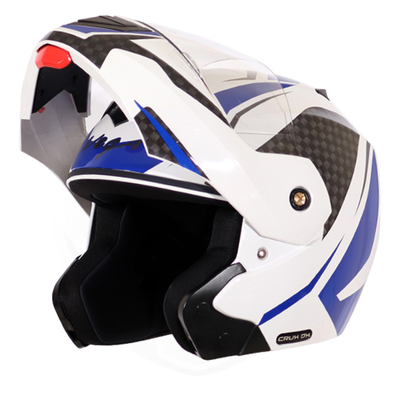 VEGA CRUX DX CHECKS WHITE M.BLUE L