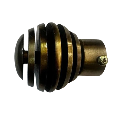 Curtain finial bronze