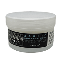 UNA's nourishing garlic-infused hair food for stronger and healthier strands. UNA's nourishing garlic-infused hair food for stronger and healthier strands.