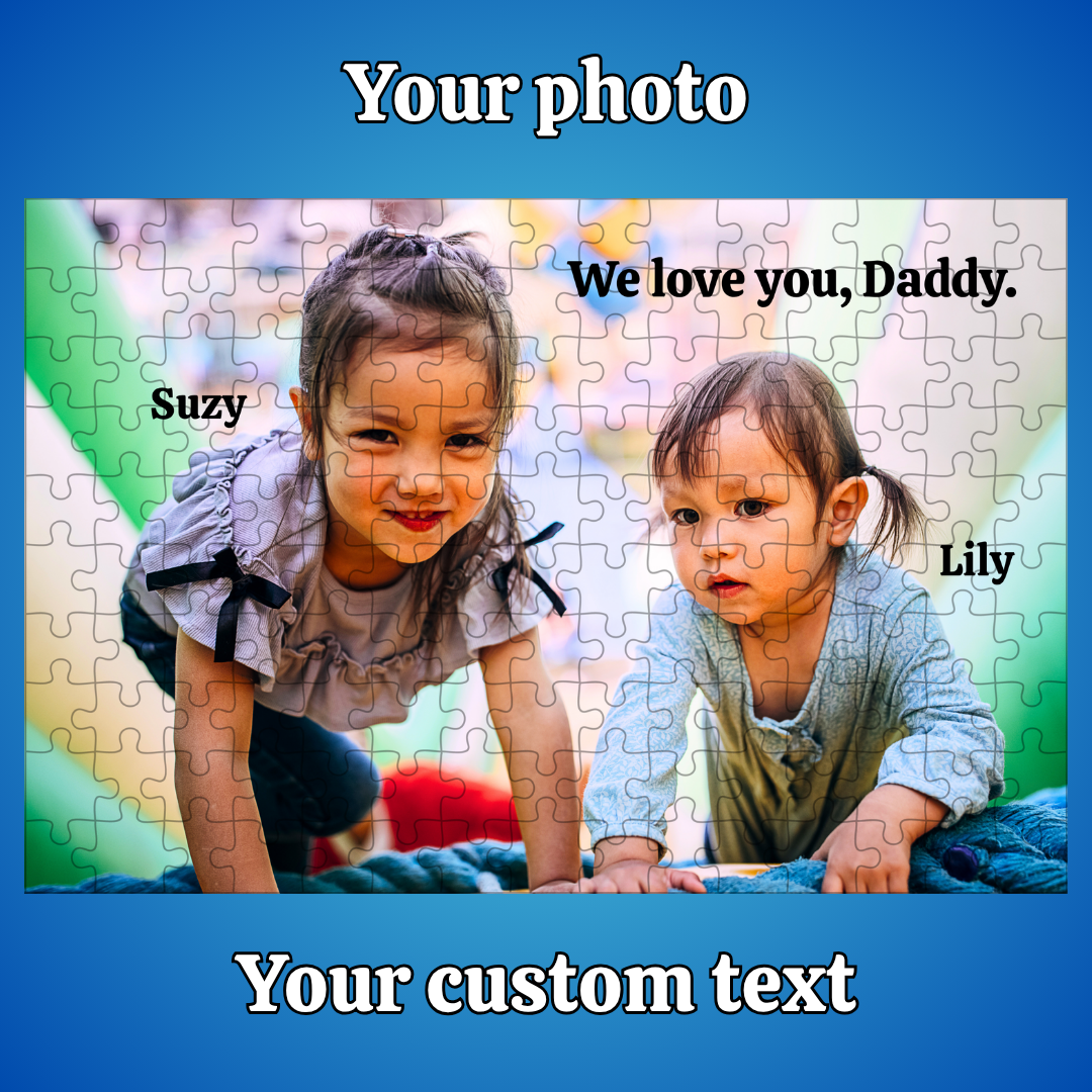 Custom Photo Puzzle - Personalized Gift for Any Occasion Custom Photo Puzzle - Personalized Gift for Any Occasion