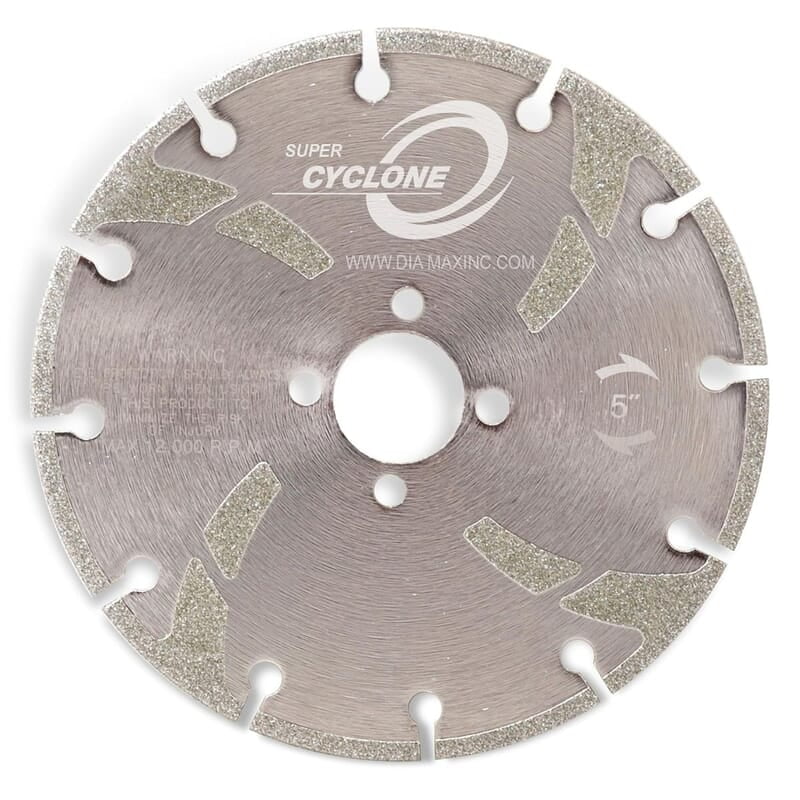 Cyclone Super Electroplated Blade - 7" Marble Cyclone Super Electroplated Blade - 7" Marble