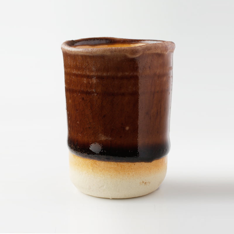 Sara High Fire Matt Textured Coffee Brown D19 Sara High Fire Matt Textured Coffee Brown D19
