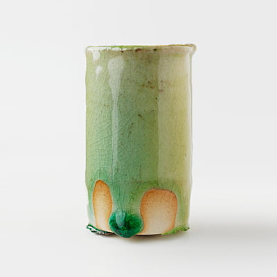 Sara High Fire Clear Crackle Green D31/1 Sara High Fire Clear Crackle Green D31/1