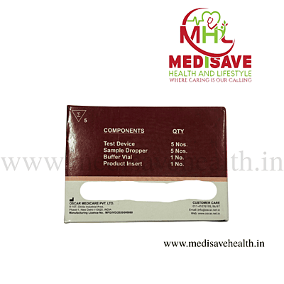 HIV 4G Rapid Test Card - OSCAR HIV 4G Rapid Test Card - OSCAR