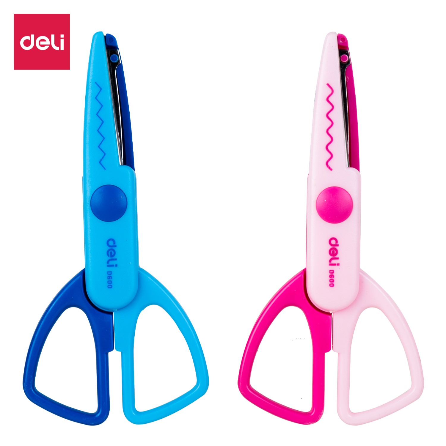 DELI D60001 SCHOOL CRAFT ZIGZAG SCISSOR 5.4"