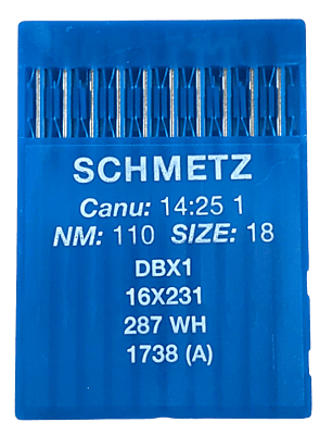 SCHMETZ NEEDLE SYSTEM 16X257 SCHMETZ NEEDLE SYSTEM 16X257