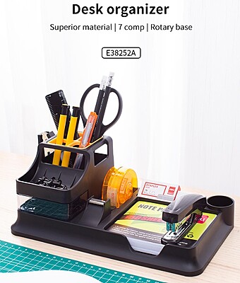 DELI 38252A DESK ORGANIZER EXEC.7COMP