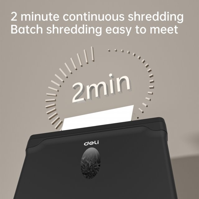 DELI T014 PAPER SHREDDER 5SHTS 10L BLACK DELI T014 PAPER SHREDDER 5SHTS 10L BLACK