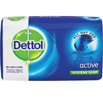 DETTOL SOAP ACTIVE 6X125G DETTOL SOAP ACTIVE 6X125G