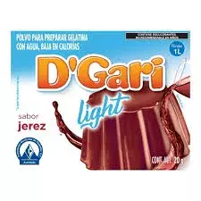 DGARI GELATINA LIGHT JEREZ 20 G