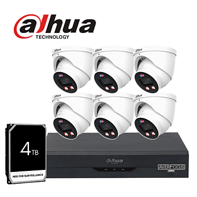 Dahua 6MP WizColor PRO KIT(HDW3649-PRO) Dahua 6MP WizColor PRO KIT(HDW3649-PRO)