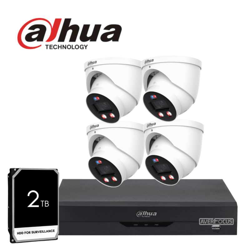 Dahua 8MP WizColor KIT(HDW3849H) Dahua 8MP WizColor KIT(HDW3849H)
