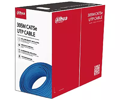 Dahua UTP CAT5e Cable 305m Blue