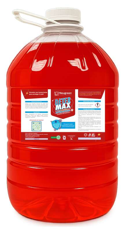 DETER MAX ANTIBACTERIAL - 5L - PASION DE FRUTAS