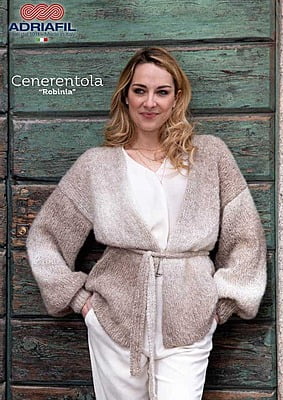 Cardigan Robinia filato Cenerentola