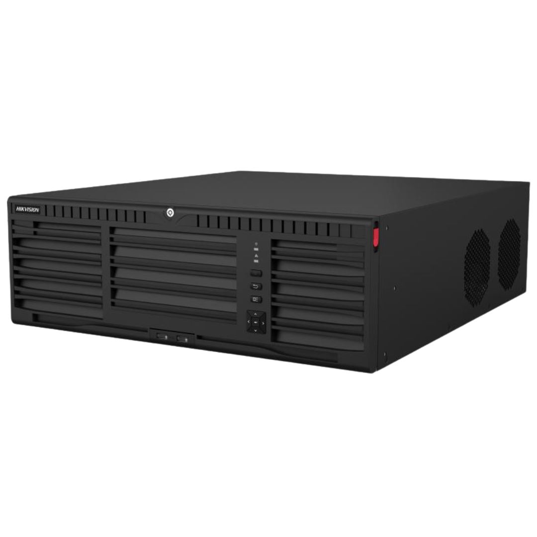 Hikvision 64-ch 3U 4K NVR, 8-ch@8 MP, 16 SATA ,M Series