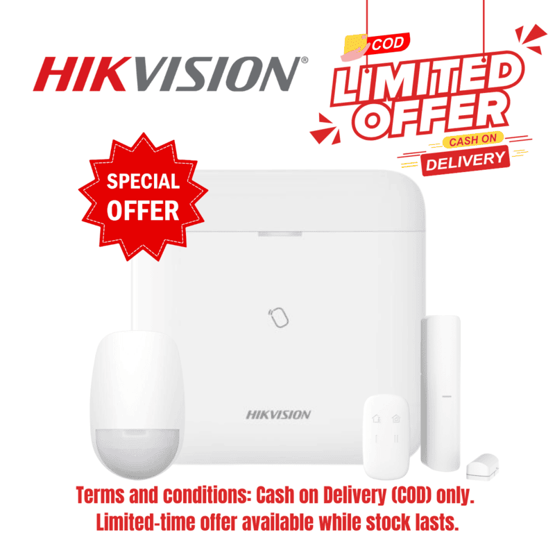 [COD only]Hikvision AX PRO Kit, 4G, 12V DC Version