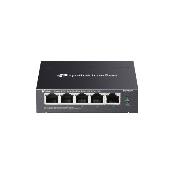 TP-Link Om55ada 5-Port Gigabit Unmanaged Desktop Switch with 4-Port PoE+ TP-Link Om55ada 5-Port Gigabit Unmanaged Desktop Switch with 4-Port PoE+