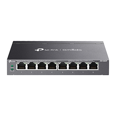 TP-Link Omada 8-Port Gigabit Desktop Switch with 8-Port PoE+