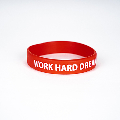 Silicone Wrist Band - Red