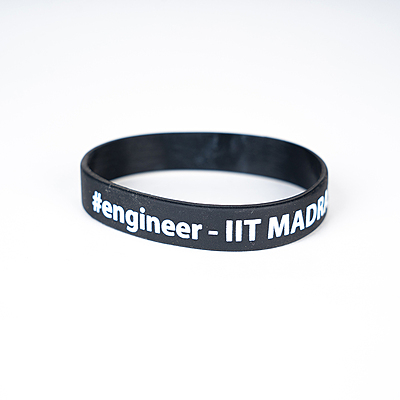 Silicone Wrist Band - Black