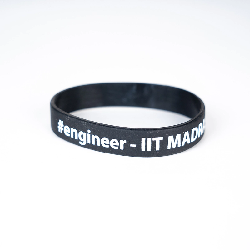 Silicone Wrist Band - Black