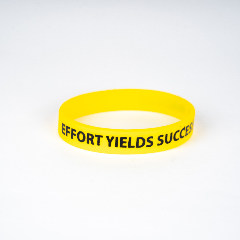 Silicone Wrist Band - Yellow Silicone Wrist Band - Yellow