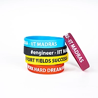 Silicone Wristband Combo – 5 Colors for Every Mood