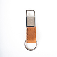 Keychain Leather Brown