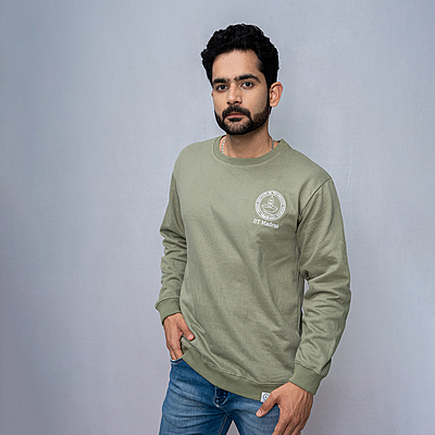 Sweat Shirt - Apple Green 