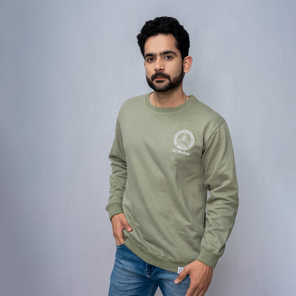 Sweat Shirt - Apple Green 