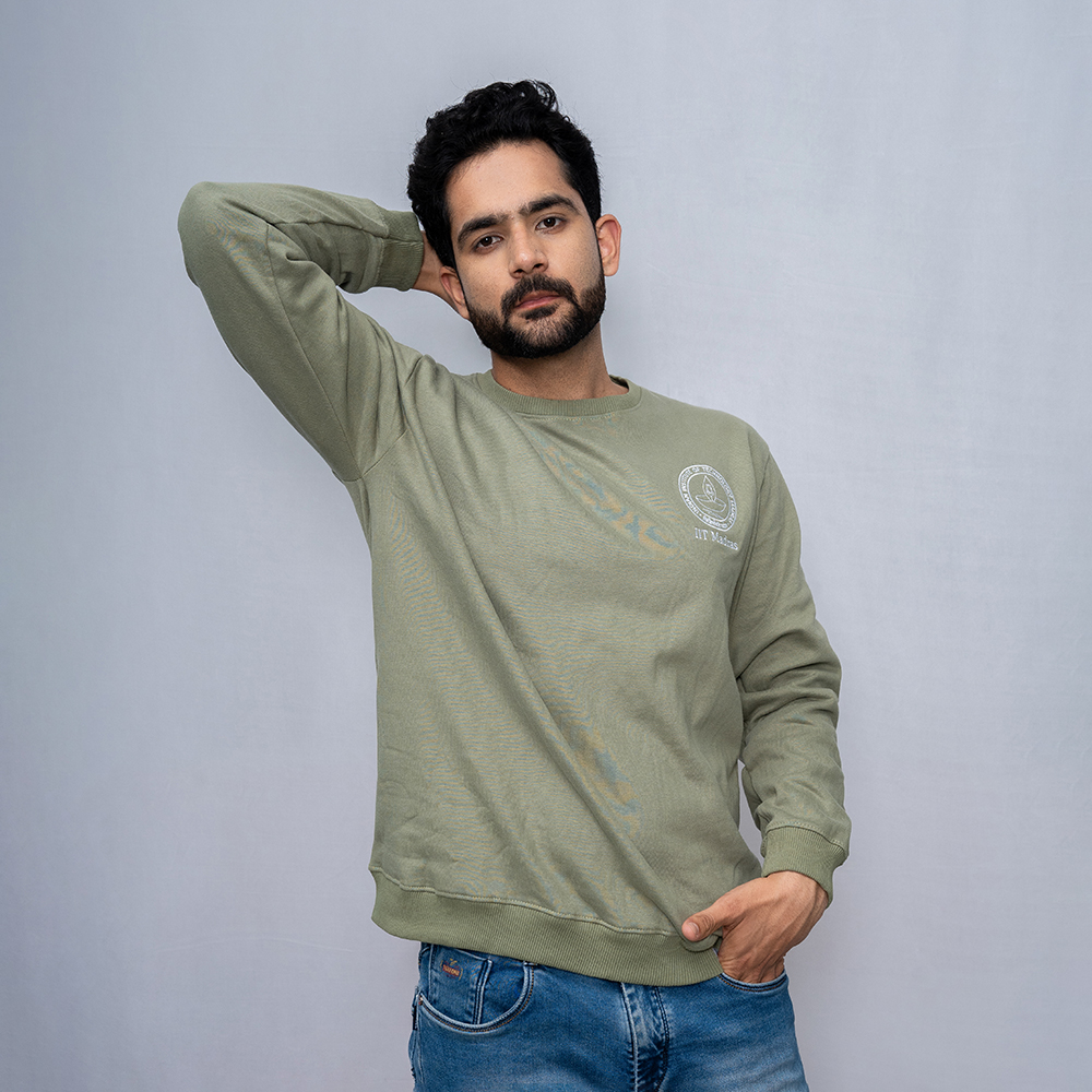 Sweat Shirt - Apple Green
