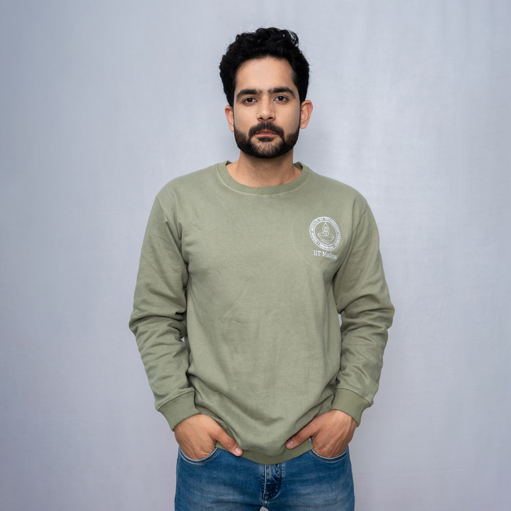 Sweat Shirt - Apple Green