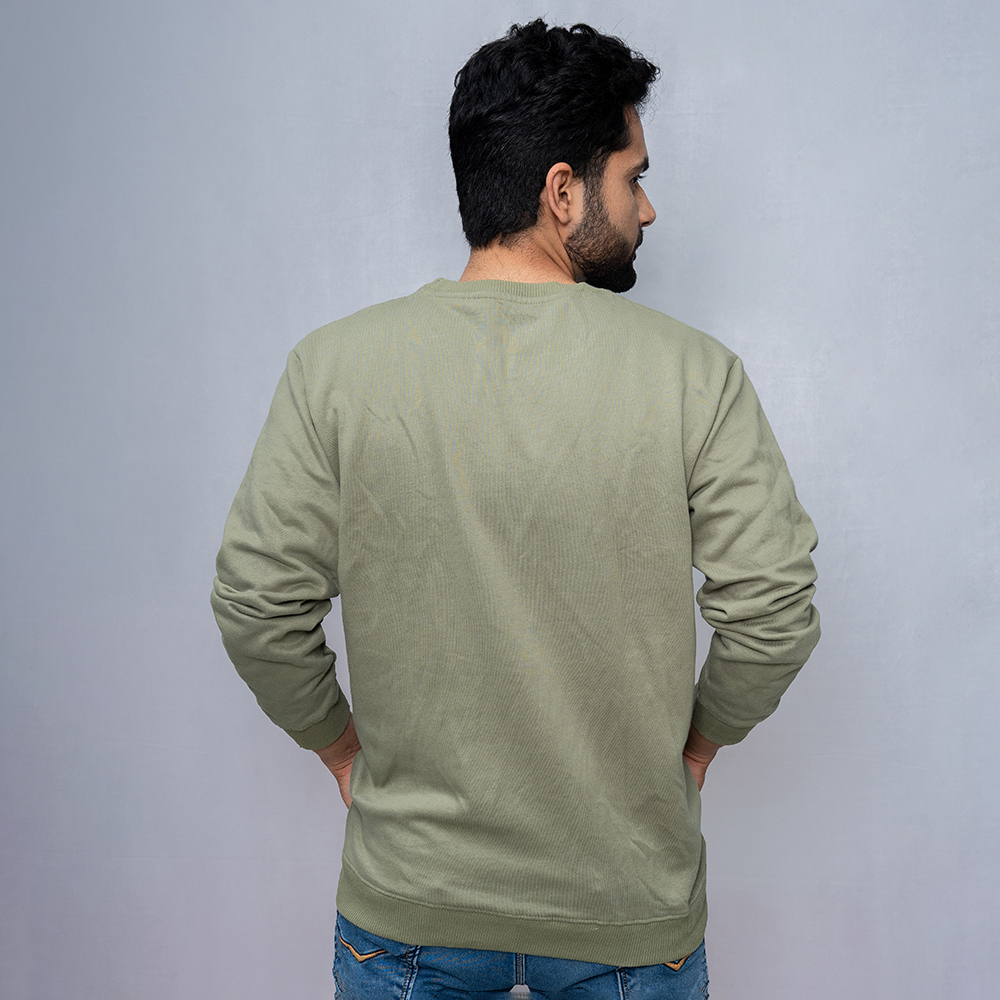 Sweat Shirt - Apple Green