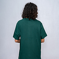 Round Neck Dark Green
