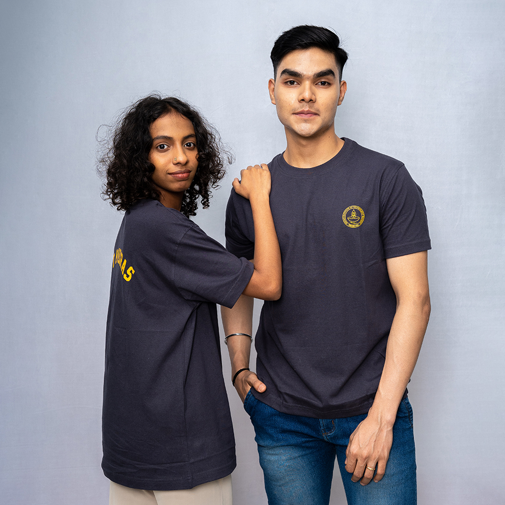 Round Neck Dark Gray