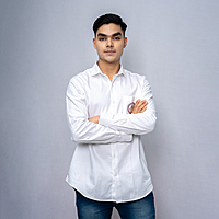 Cotton Shirt Full Sleeves - White