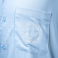 Cotton Shirt Half Sleeves - Blue
